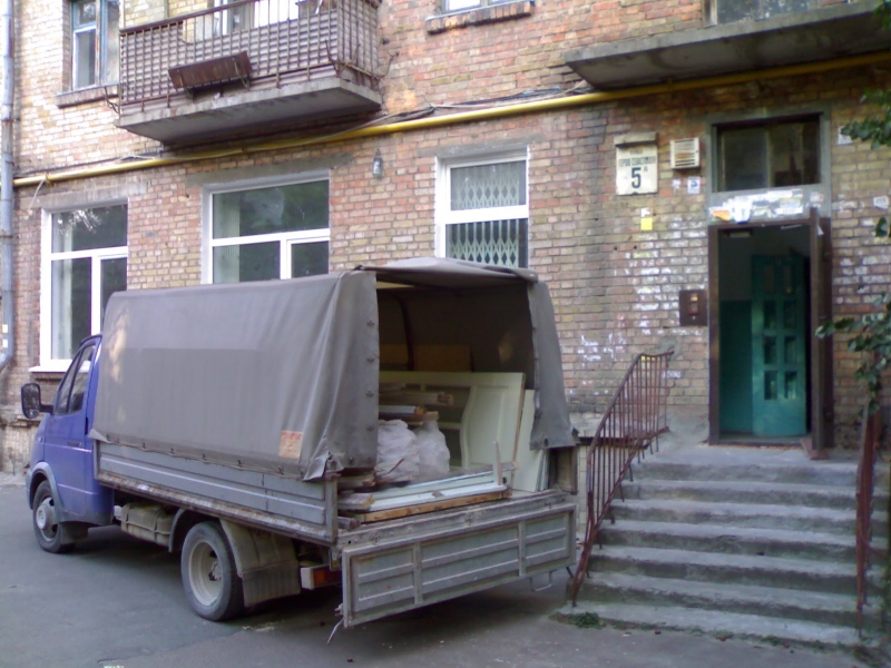 Услуги грузового такси. Газель 3-6 м