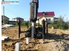 Установим свайные фундаменты для строительства дома, коттеджа под ключ